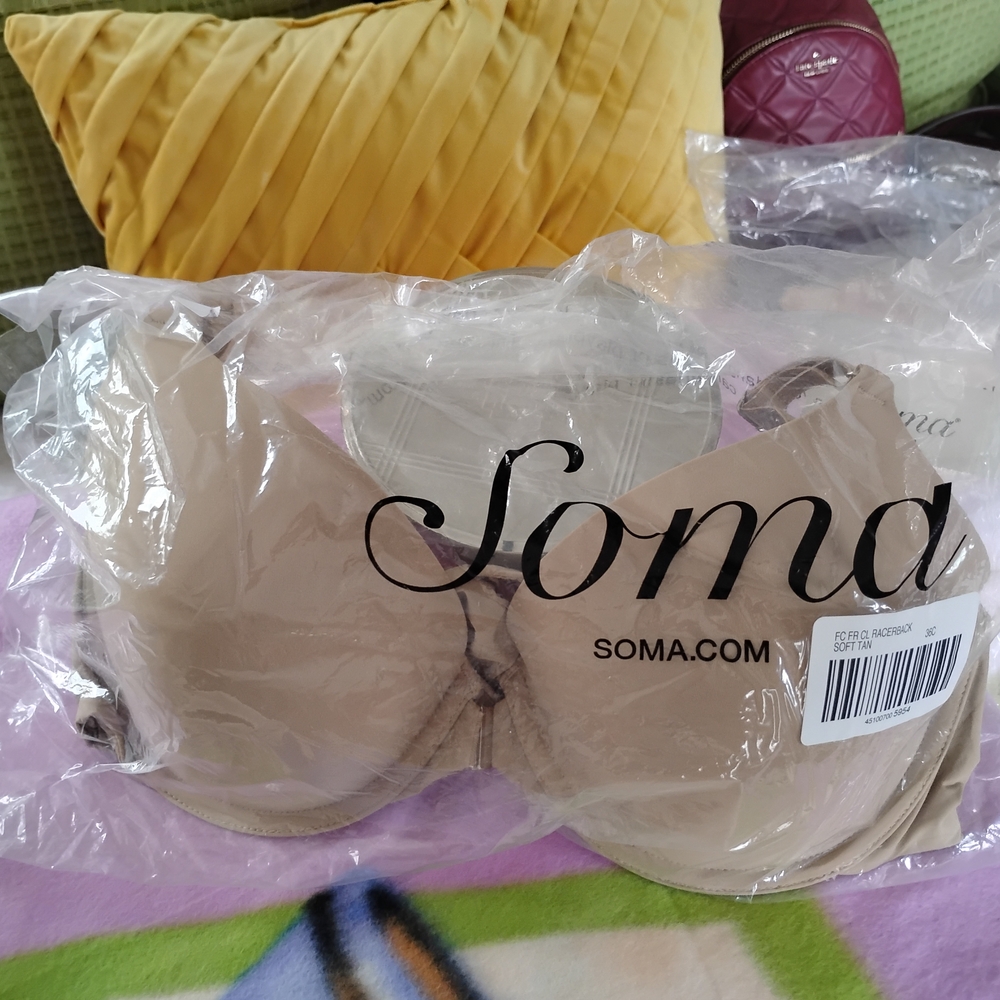 Soma Tan Underwire Bra